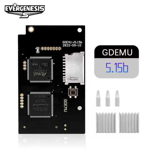 New GDEMU 5.15b DC VA1 Optical Drive Emulation Board and Remote Card Mount Kit For SEGA Dreamcast gd
