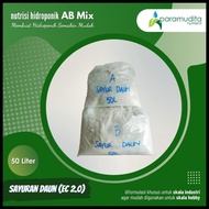 Ab Mix Sayur Daun 50 Liter | Paramudita Nutrient Nutrisi Hidroponik