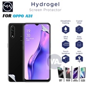 LAYAR Oppo A31 Clear HD Hydrogel Screen Protector Bening Blue Matte Spy Privacy Screen Protector