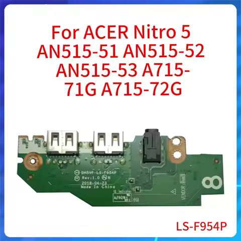 Original for ACER Nitro 5 AN515-51 AN515-52 AN515-53 A715-71G A715-72G USB Audio Board DH5VF LS-F954