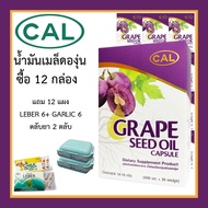 น้ำมันเมล็ดองุ่น 12+12+2 มีสาร OPC สารต้านอนุมูลอิสระที่ทรงประสิทธิภาพ ดูแลหลอดเลือด ลดคอเลสเตอรอล 1