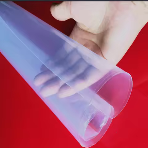 0.1mm/0.2mm/0.3mm/0.5mm/0.8mm Top Quality Silicone Rubber Sheet 500mm Width 500mm Length Transparent