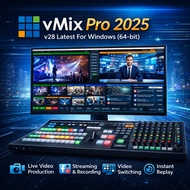 vMix Pro 2025 v28 Lifetime Full Version For Windows 64-bit | Live Streaming & Video Production Softw
