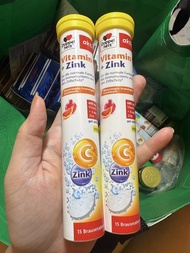 德國 Doppelherz 雙心 維他命C+鋅水溶片