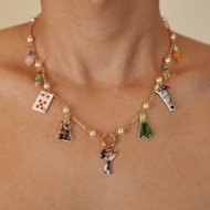 Dây Chuyền Đồng Phục MBTI (16 Mẫu) Quà Tặng Sáng Tạo Cho Bạn Thân Và Cặp Đôi Dây Chuyền Hợp Kim Mạ B