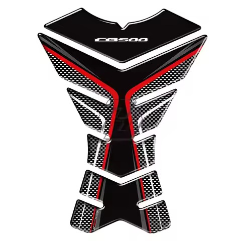3D Motorcycle Tank Pad Protector Decal Stickers Case for Honda CB500 F/X CB500F CB500X - Custom Fit 
