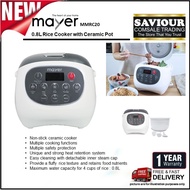 Mayer MMRC20 0.8L Rice Cooker with Ceramic Pot