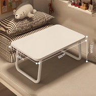 Bed desk, foldable bed table, computer table for bed, elevated small bed table, foldable bed