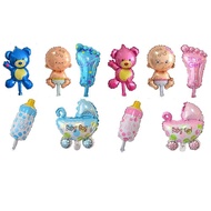 SMALL 30CM A TO T (10INCH) VARIOUS DESIGN MINI BALLOON BIRTHDAY PARTY DECORATION