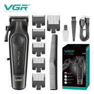 VGR Hair Clipper DLC Blade Low Noise Ceramic Blade Hair Cutting Mesin Rambut