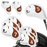 Ronyme 9x Golf Club Headcovers, Scratch-resistant, Fashionable, Training Accessories, Protection