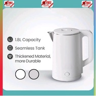 📢Free Gift📢TIMELINESHOP📢Stainless Steel Electric Kettle (1.8L)Stainless Steel Electric Automatic Cut Off Jug Kettle