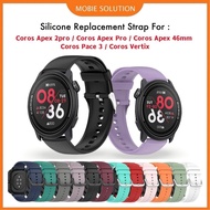 For COROS PACE 3 , Pace Pro , COROS VERTIX , COROS APEX 2 Pro , APEX PRO , APEX 46MM Silicone Replac