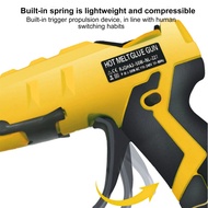 Cordless Hot Melt Glue Gun For Makita/DEWALT18V Battery With 30 Sticks Electric Repair DIY Gun Power