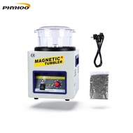 PHYHOO 220V JH‑185 Magnetic Tumbler Polisher, Jewelry Magnetic Polishing Machine with 200g 0.3# Magn