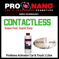 ProNano Activator Car & Truck ALUMINUM STAINLESS STEEL Contactless Wash Shampoo 1 Litre