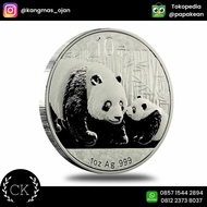 Koin Perak Panda China 2011 - 1 oz Silver Coin