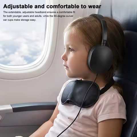 Wired Studio Headphones 3.5mm Jack Professional Over Ear Monitor Headset Wired Closed Back Headsets 