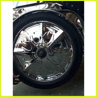 ☎ ¤ ✟ SIDECAR WHEEL COVER STAINLESS STEEL (for rayos) rim 17"