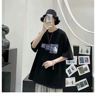 New2025 Korean Version 23 2025 Men's T-Shirt Street Wear NEW All-Match Trendy @ ins Loose Simple Sho