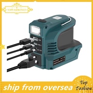 [TopFashion] Power Supply Tool Inverter Power Station 220W 220V for  18V Battery LED Outdoor Camping