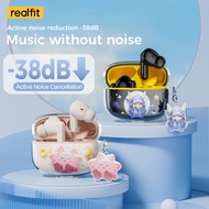 Realfit F3 ANC Bluetooth Earphone -38dB Noise Cancelling Tws Earbuds with Mic Super Sound Quality