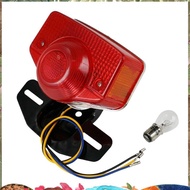 Motorcycle Brake Tail Light Tail Light Assembly with Bulb for  CT70 CT90 CT125 XL70 CL70 CL90 Jialin