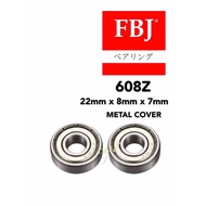 608Z BEARING METAL COVER FBJ