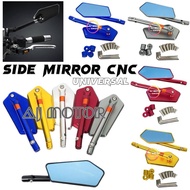 [ FULL CNC SIDE MIRROR UNIVERSAL FOR ALL MOTORCYCLE ] Z250 Z650 Z800 Z900 ER6 ER6N XMAX250 XMAX300 A