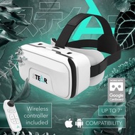 STEAR Atama Plus Virtual Reality Glasses for Smartphone with Wireless Controller - VR glasses for phones up to 7" with joystick - 3D VR headset with gamepad - 智能手机虚拟现实眼镜