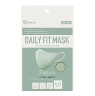 Iris health care daily fit mask 女士 3防口罩 3D 立體 粉紅色 黑色 霧藍色 青蘋果 綠色