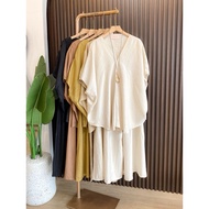 Loose linen one-piece suit 06025