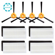 Replacement Filter and Side Brush Accessory Kit for Ecovacs DEEBOT N79 Robotic