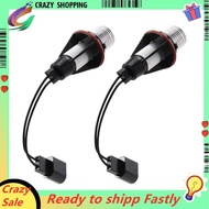 8000K Amber LED Angel Eye Marker  Light Bulbs Lamps for  E39 E53 E60 E63 E64 E66 E87 5 6 7 X3 X5 [Pa