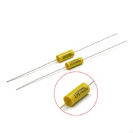 50Pcs Axial Capacity Polyester Capacitor 223J400V/473J400V 0.022uf/0.047uf Brass Leg Electric Guitar