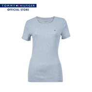 [Special Collection] Tommy Hilfiger เสื้อยืด ผู้หญิง รุ่น 76J4869 P77 - สีเทา