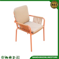 Kursi Outdoor Kursi Tamu Halaman Balkon Informa Milton Kursi Teras Cokelat