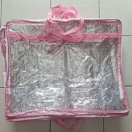 Original YKK zipper BEDCOVER bag, thick, sturdy material 6k 7k/, bc bag, size L 50 x P60 x H20 cm