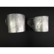 KOLE TEH TARIK KOLE AIR PANAS ALUMINIUM MUG MULTIPLE SIZE
