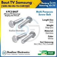 D1Sk0N Baut Bracket Tv Samsung Seri Nu Ru Curved 43-75 Inch Uhd Smart