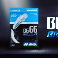 YONEX BG66 BRILLIANT BADMINTON STRINGS