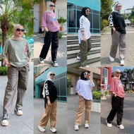 HC- Women's Cargo Suit One Set of Trendy Cargo Pants Latest Cargo Suit