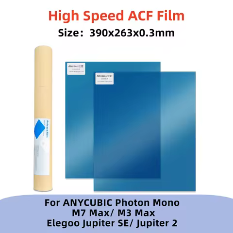 High Speed ACF Release Film For ANYCUBIC Photon Mono M7 Max M3 Max ELEGOO Jupiter 2 SE Resin LCD 3D