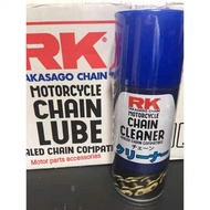 RK CHAIN CLEANER (CUCI RANTAI) /RK CHAIN LUBE (MINYAK RANTAI) SPRAY ORIGINAL RK👍💯💯👍