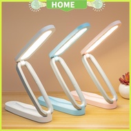 HOME WI Wireless Folding Table Lamp USB Rechargeable Desk Lamps Eye Protection Study Reading Light Bedside Night Lights for Bedroom Dormitory Home Office Warm White 护眼折叠式台灯