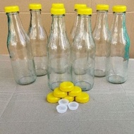NEW 350ML SAUCE BOTTLE, 350ML GLASS BOTTLE, NEW HONEY BOTTLE