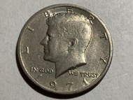 (美國錢幣）1971 美元肯尼迪50美分United States Kennedy Half Dollar 肯尼迪半美元 KENNEDY HALF DOLLAR 