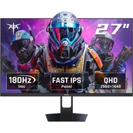 KTC 27 Inch QHD Gaming Monitor, 180Hz 1ms GTG Fast IPS 2K Computer Gamer Monitor, 1440P HDR Frameles