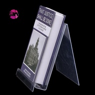 G&Y 1Pcs Book Display Stand Desktop Book Holder Transparent Acrylic Book Shelf