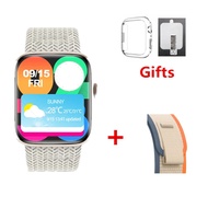 [คว้า] HK9 Pro Max + Gen4 AMOLED สมาร์ทวอท์ชผู้ชายผู้หญิงเข็มทิศเอ็นเอฟซี ChatGPT อัลบั้มรูป Smartwa